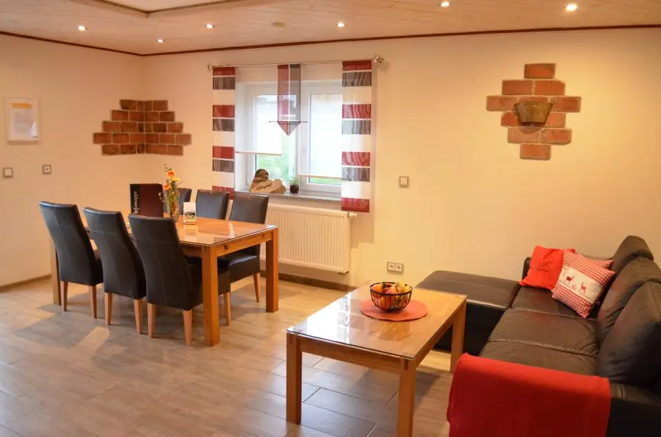 Ferienwohnung Sonnenblume, Wohnzimmer