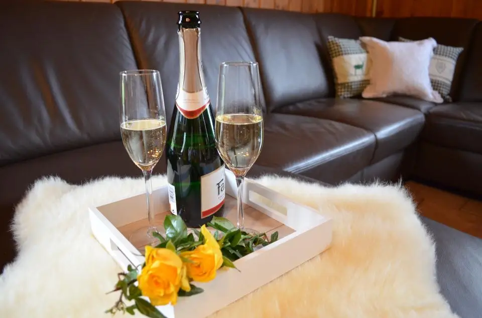Sekt Ferienwohnung Waldhäusl