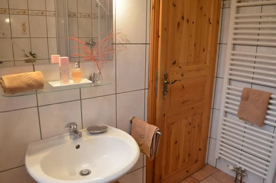 Bad - Ferienwohnung Waldhäusl
