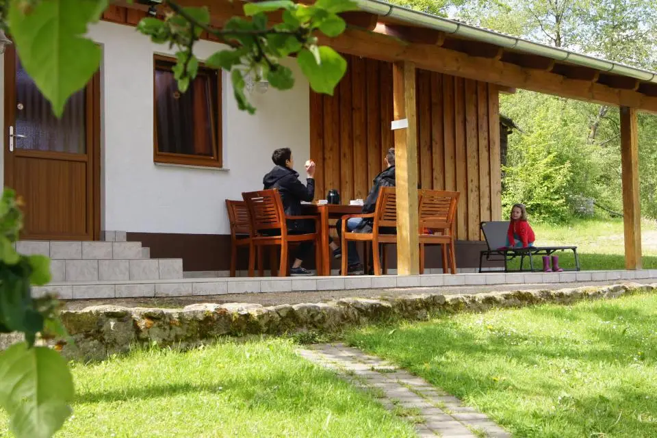 Terrasse - Ferienwohnung Waldhäusl