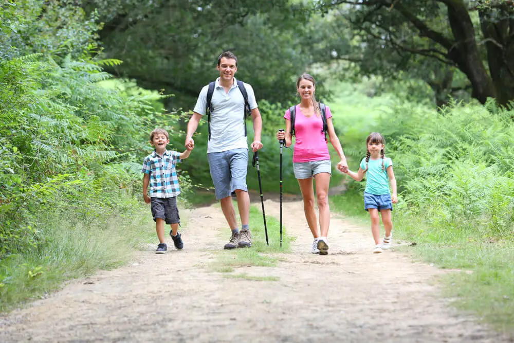 Familienwanderung